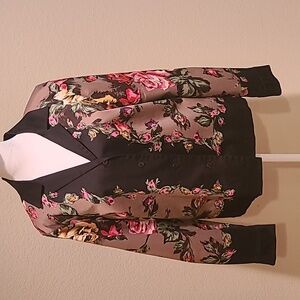*HOST PICK* Coldwater Creek Vintage Floral Jacket Size 12